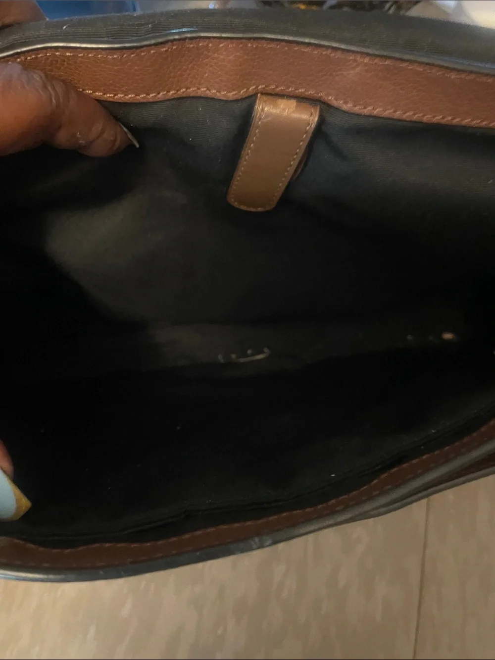Coach men leather